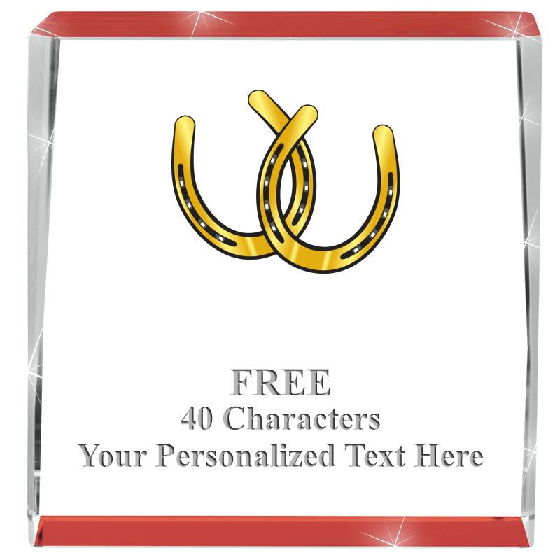 3" SPOTLIGHT RED CRYSTAL