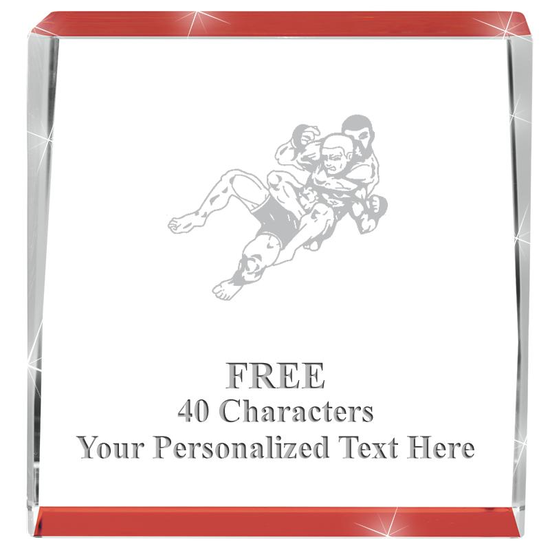 3" SPOTLIGHT RED CRYSTAL