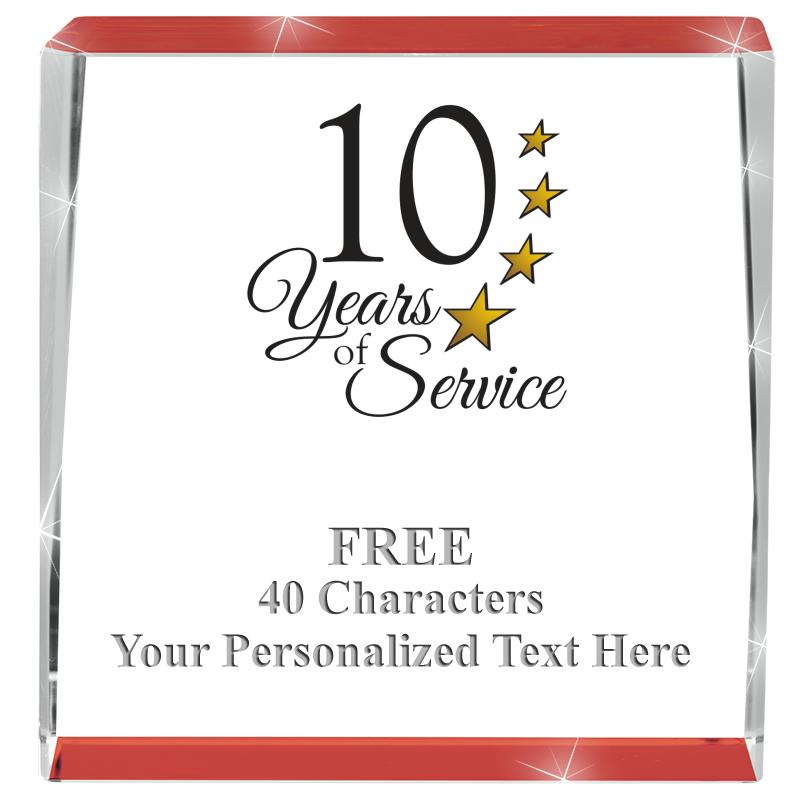 3" SPOTLIGHT RED CRYSTAL