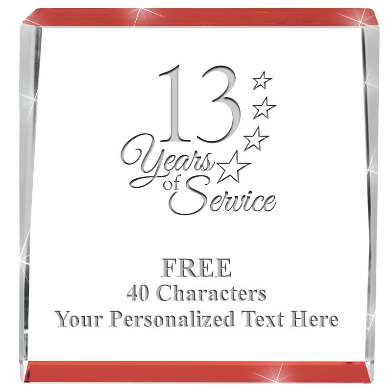 3" SPOTLIGHT RED CRYSTAL