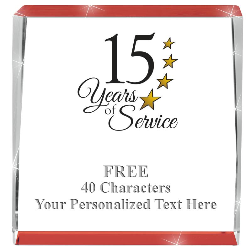 3" SPOTLIGHT RED CRYSTAL