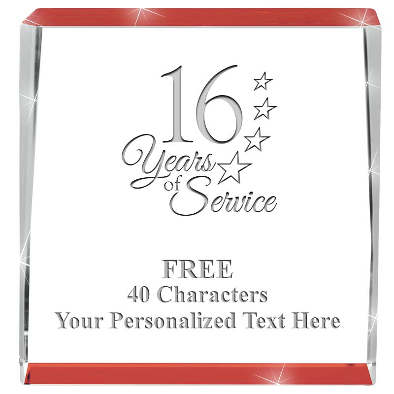 3" SPOTLIGHT RED CRYSTAL