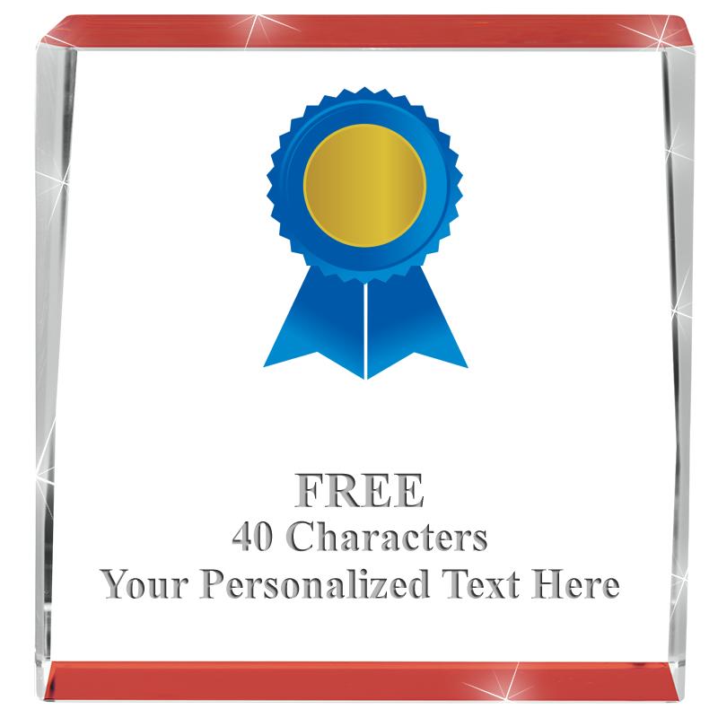 3" SPOTLIGHT RED CRYSTAL