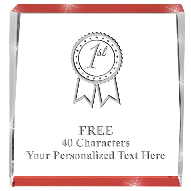 3" SPOTLIGHT RED CRYSTAL