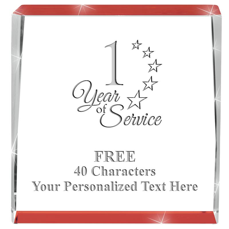 3" SPOTLIGHT RED CRYSTAL