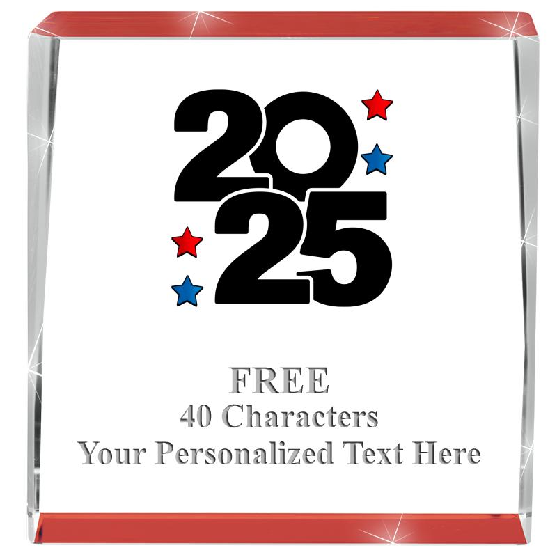 3" SPOTLIGHT RED CRYSTAL