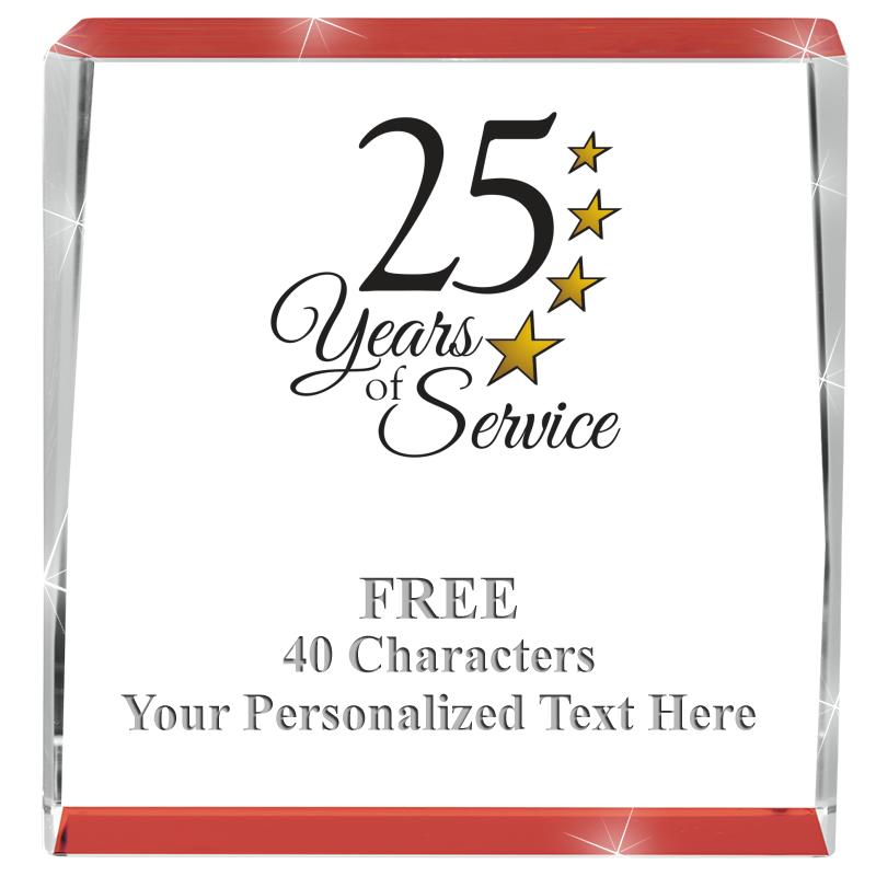 3" SPOTLIGHT RED CRYSTAL