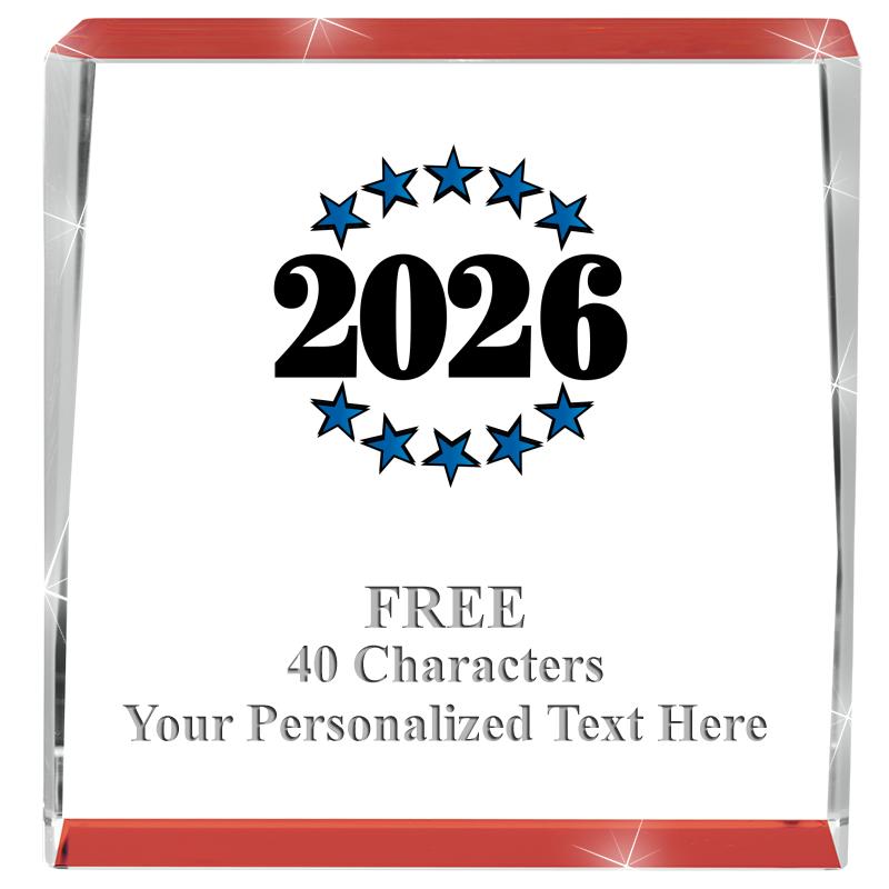 3" SPOTLIGHT RED CRYSTAL