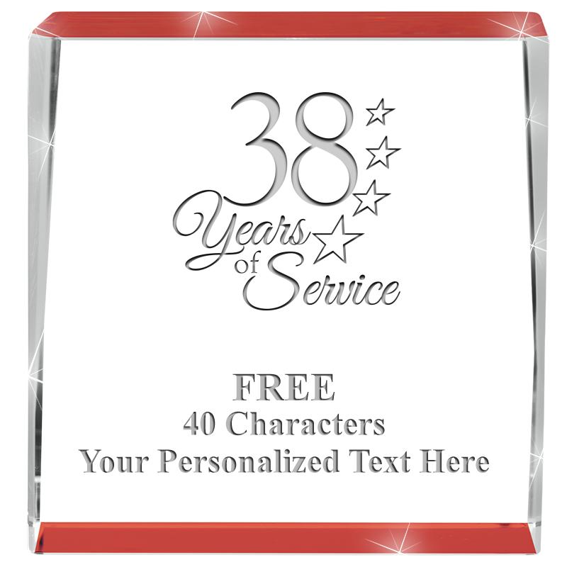 3" SPOTLIGHT RED CRYSTAL