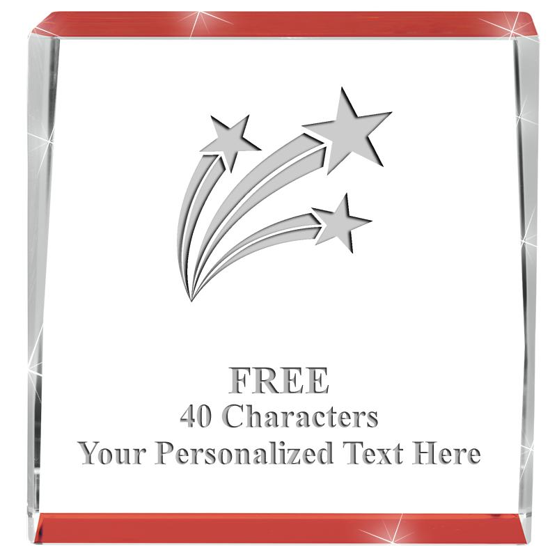 3" SPOTLIGHT RED CRYSTAL