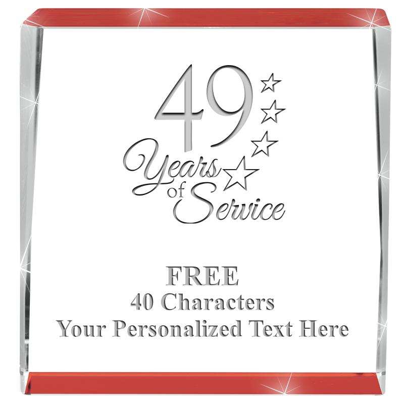 3" SPOTLIGHT RED CRYSTAL