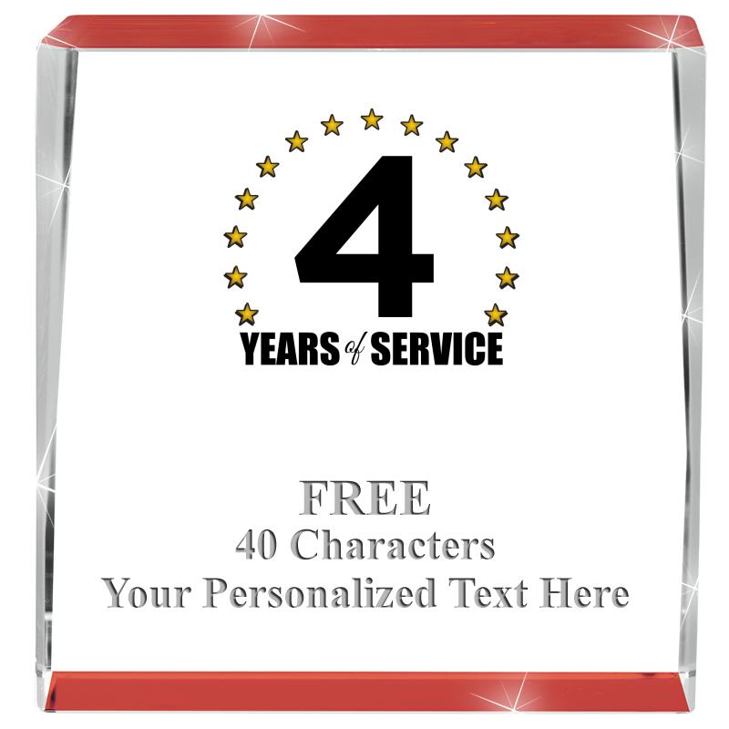 3" SPOTLIGHT RED CRYSTAL