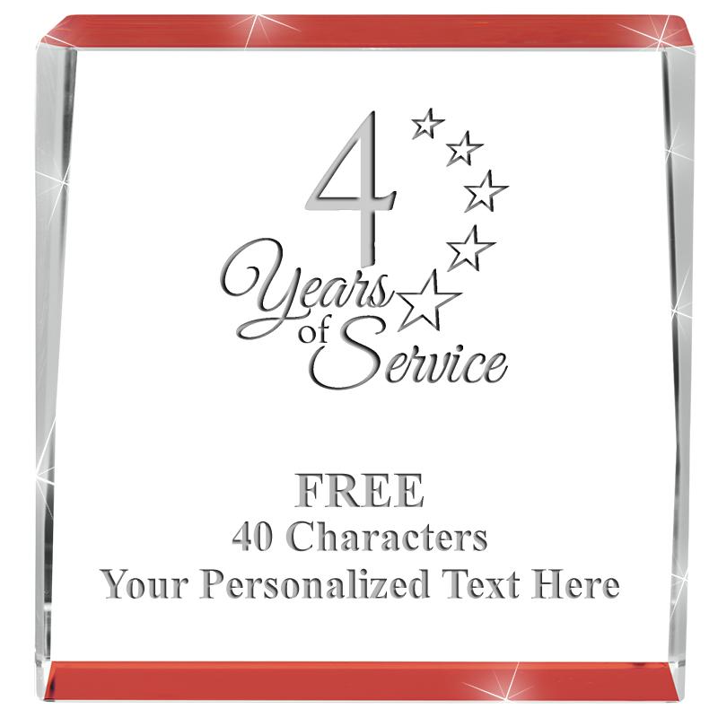 3" SPOTLIGHT RED CRYSTAL