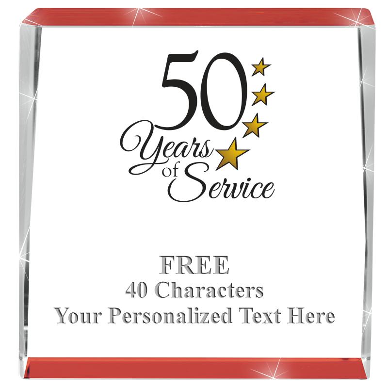 3" SPOTLIGHT RED CRYSTAL