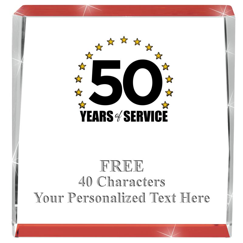 3" SPOTLIGHT RED CRYSTAL