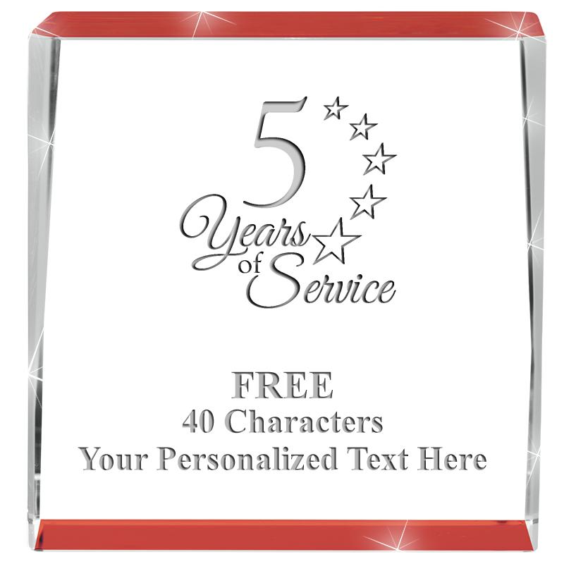 3" SPOTLIGHT RED CRYSTAL