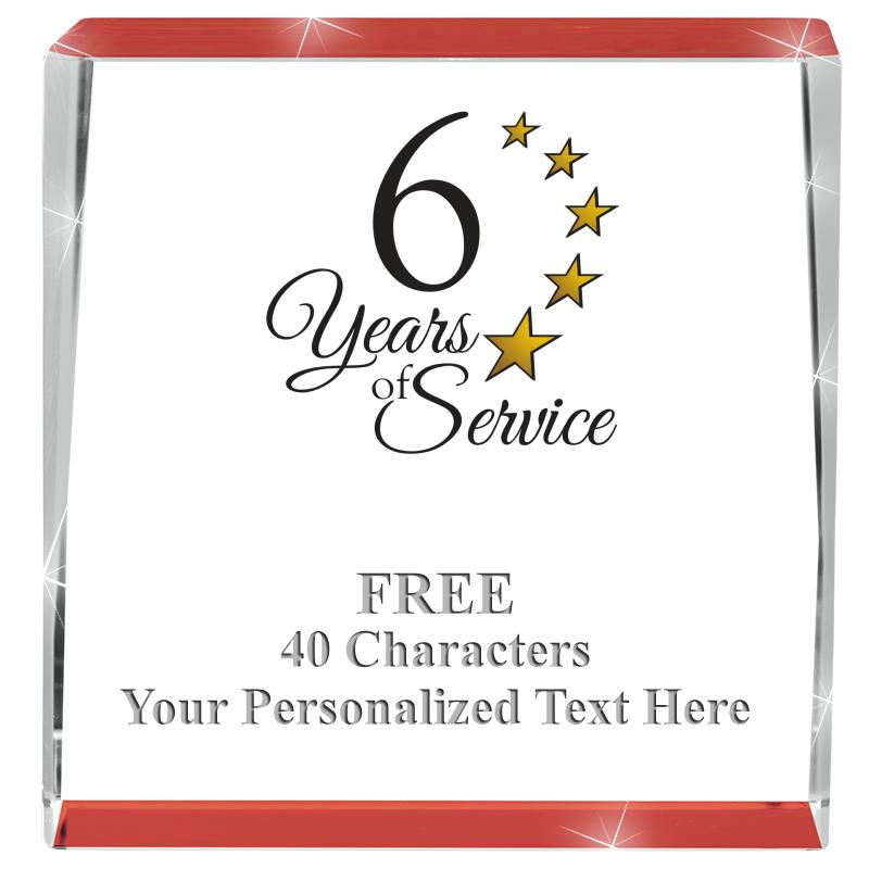 3" SPOTLIGHT RED CRYSTAL