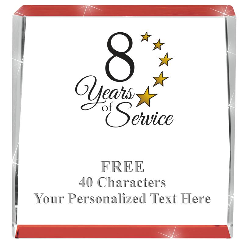 3" SPOTLIGHT RED CRYSTAL