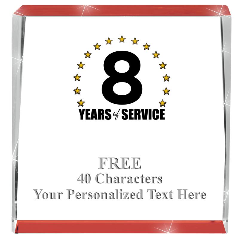 3" SPOTLIGHT RED CRYSTAL