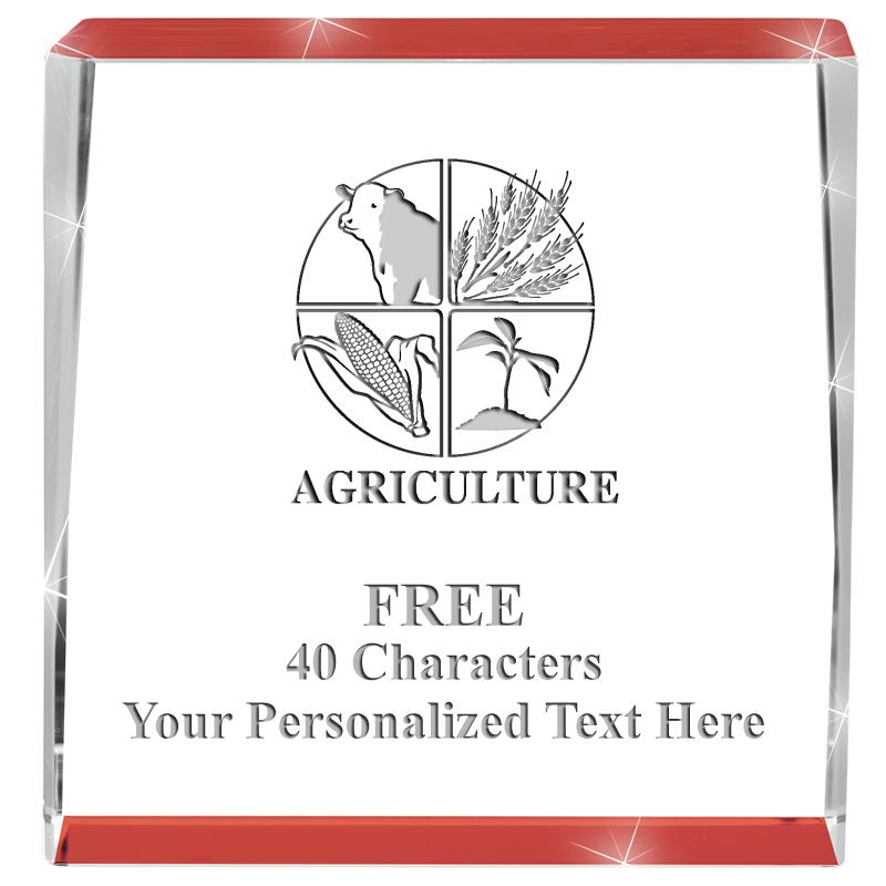 3" SPOTLIGHT RED CRYSTAL