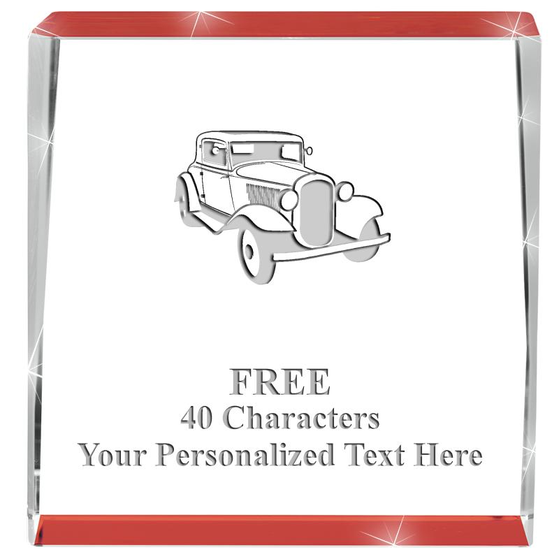 3" SPOTLIGHT RED CRYSTAL