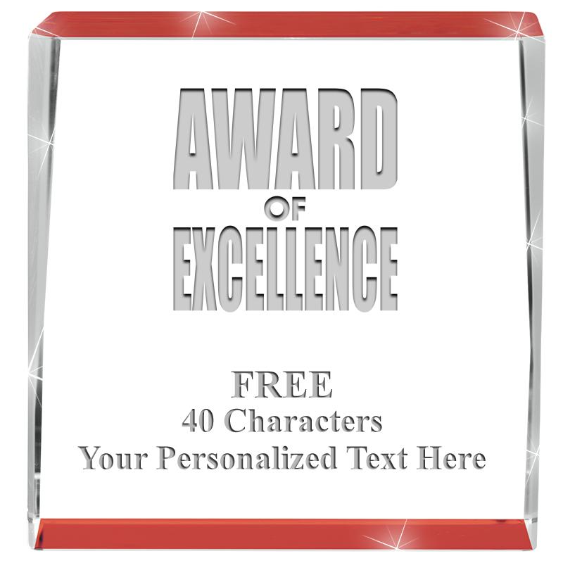 3" SPOTLIGHT RED CRYSTAL