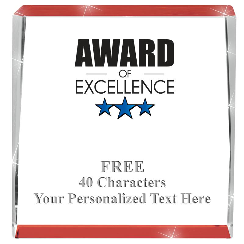 3" SPOTLIGHT RED CRYSTAL