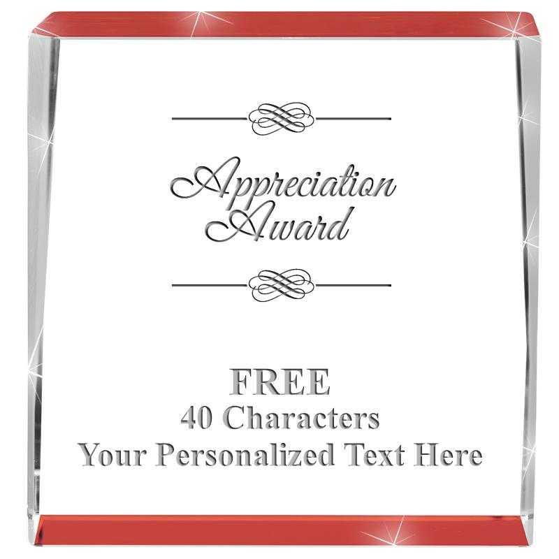 3" SPOTLIGHT RED CRYSTAL