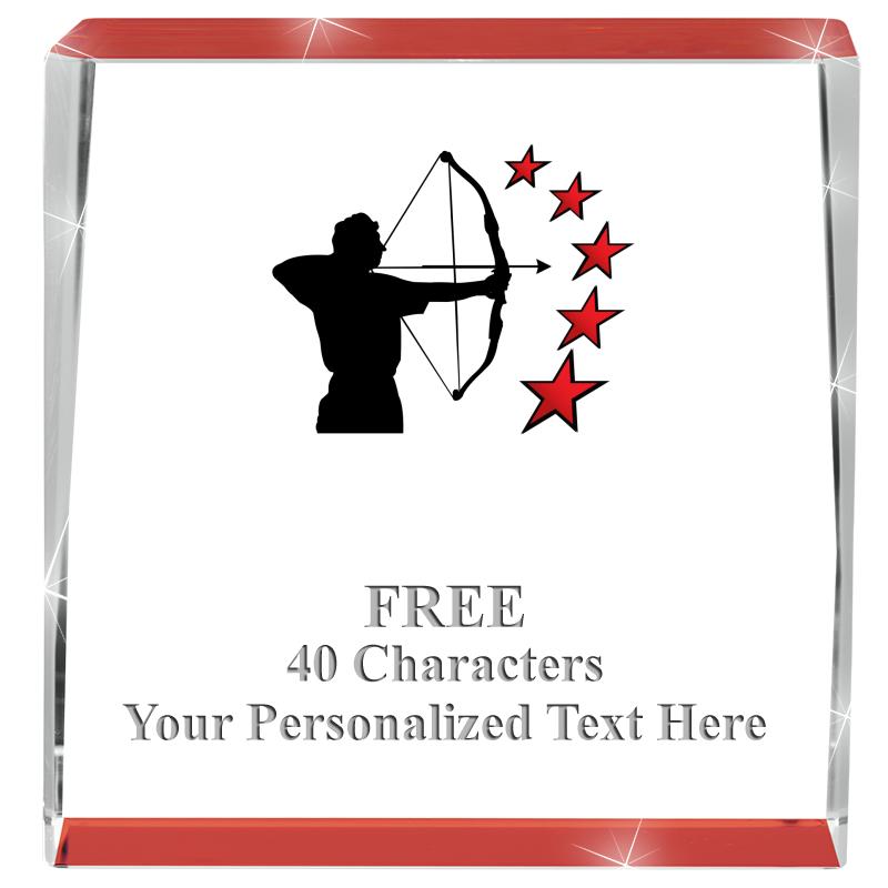 3" SPOTLIGHT RED CRYSTAL