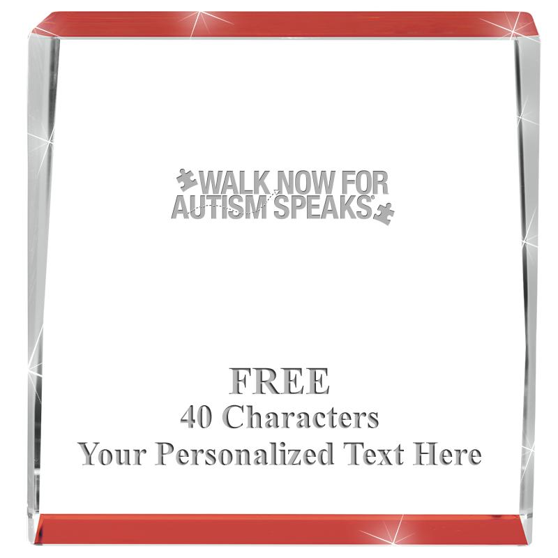 3" SPOTLIGHT RED CRYSTAL