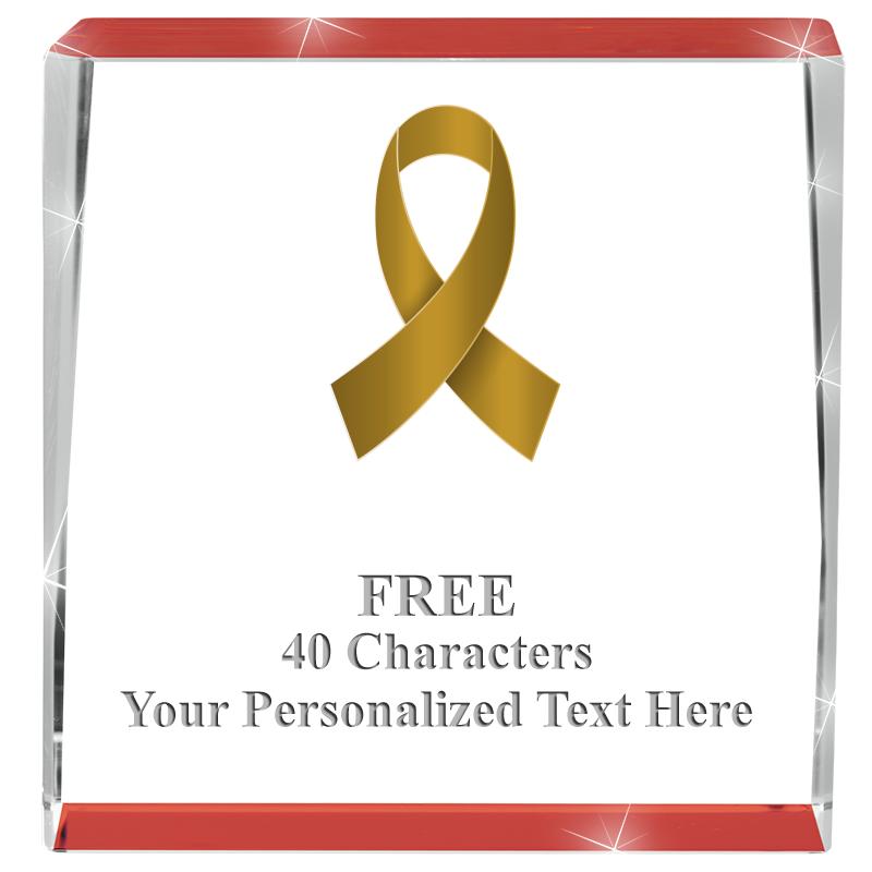 3" SPOTLIGHT RED CRYSTAL