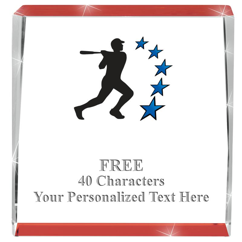 3" SPOTLIGHT RED CRYSTAL