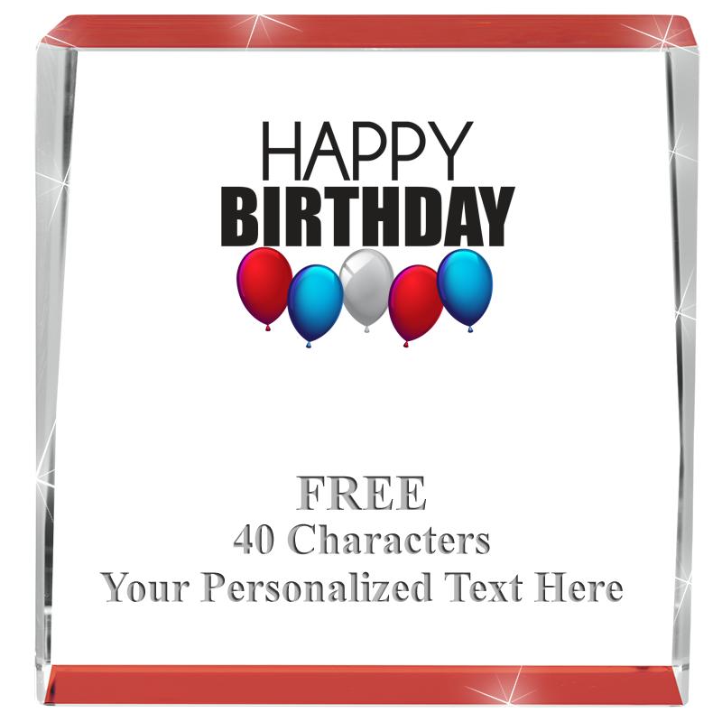 3" SPOTLIGHT RED CRYSTAL