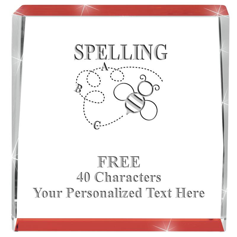 3" SPOTLIGHT RED CRYSTAL