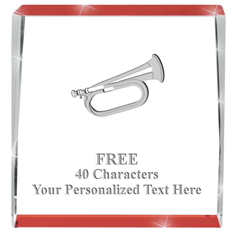 3" SPOTLIGHT RED CRYSTAL