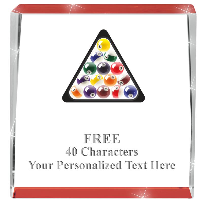 3" SPOTLIGHT RED CRYSTAL