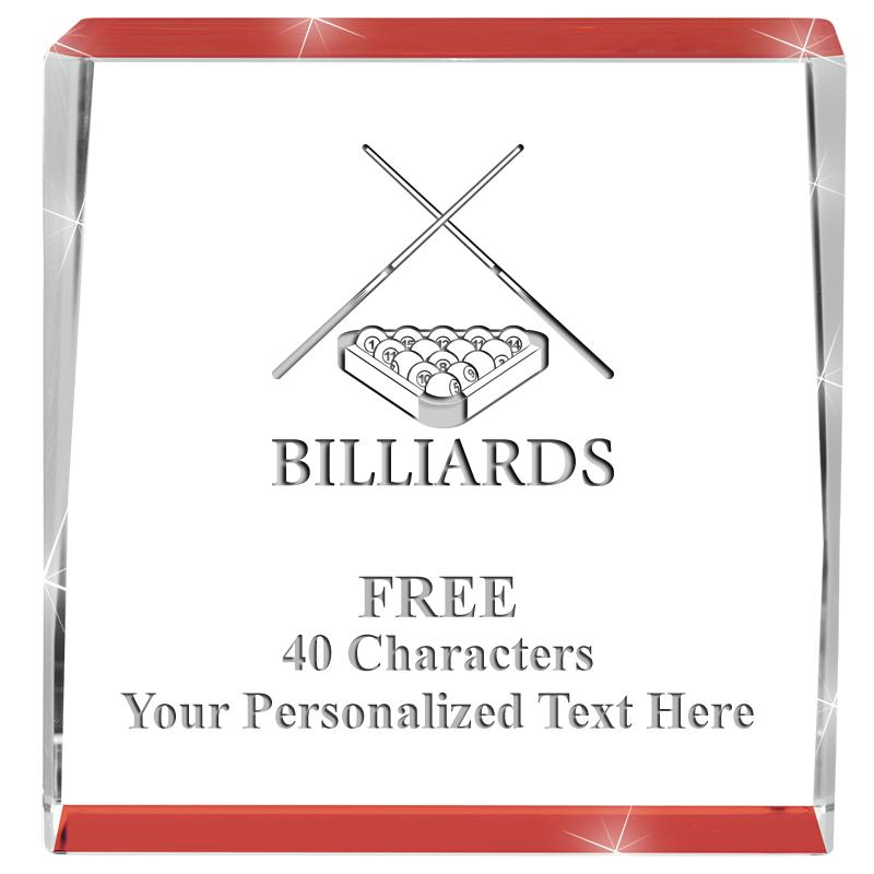 3" SPOTLIGHT RED CRYSTAL