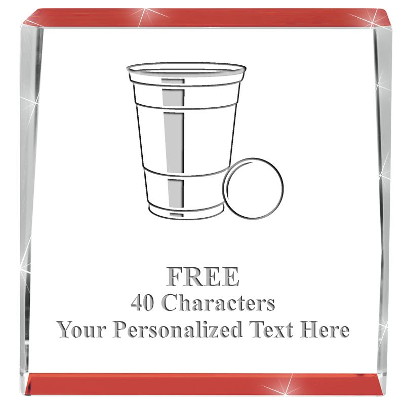 3" SPOTLIGHT RED CRYSTAL