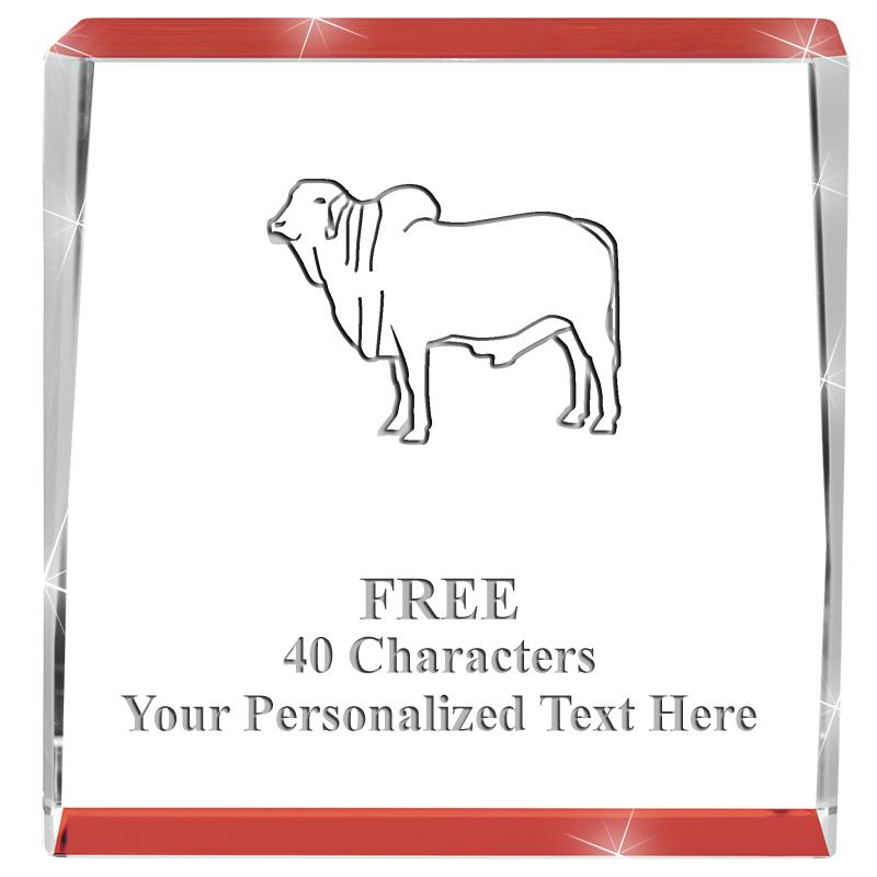 3" SPOTLIGHT RED CRYSTAL