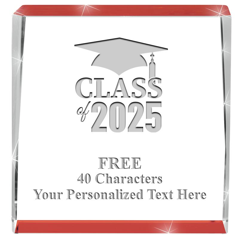 3" SPOTLIGHT RED CRYSTAL