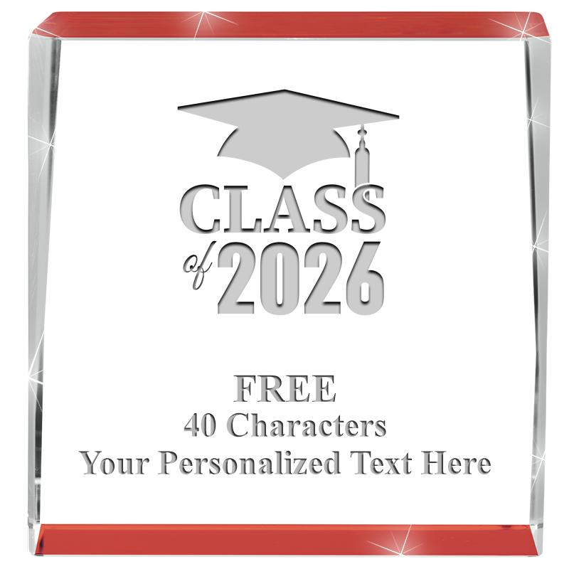 3" SPOTLIGHT RED CRYSTAL