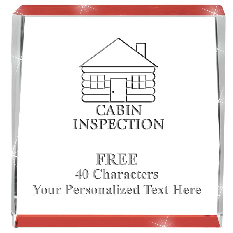 3" SPOTLIGHT RED CRYSTAL