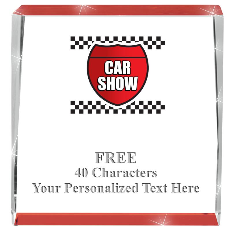 3" SPOTLIGHT RED CRYSTAL