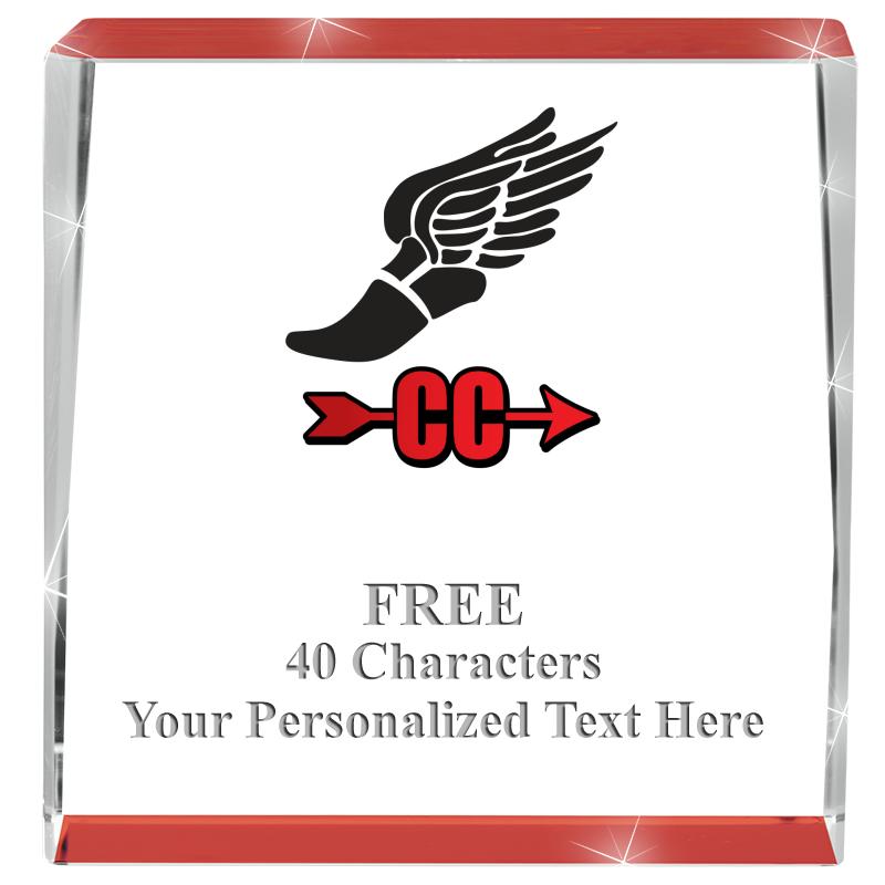 3" SPOTLIGHT RED CRYSTAL