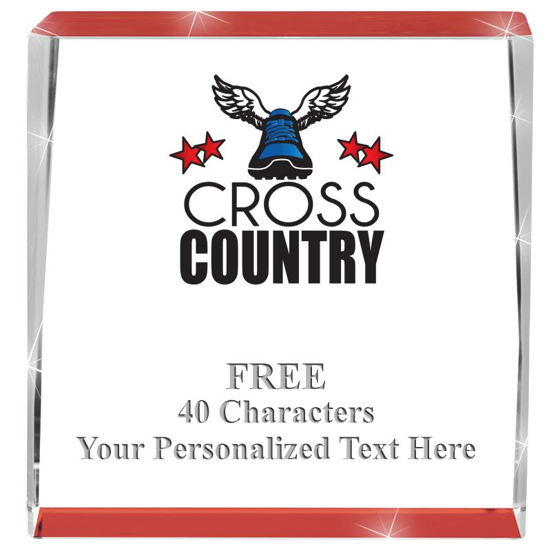 3" SPOTLIGHT RED CRYSTAL