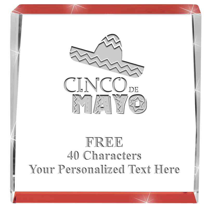 3" SPOTLIGHT RED CRYSTAL