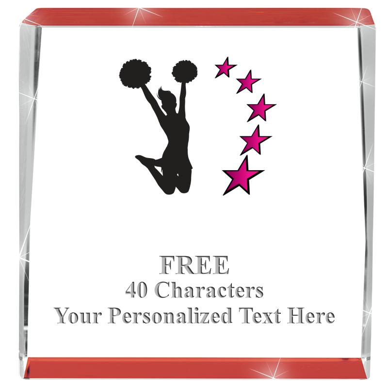 3" SPOTLIGHT RED CRYSTAL