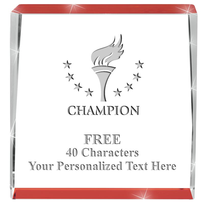 3" SPOTLIGHT RED CRYSTAL