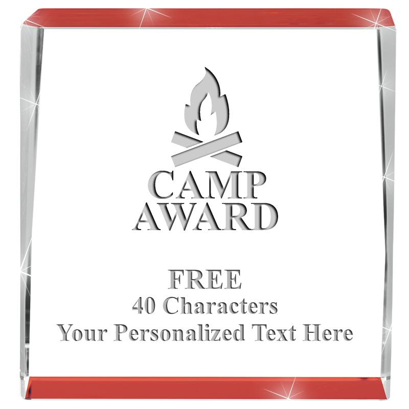 3" SPOTLIGHT RED CRYSTAL