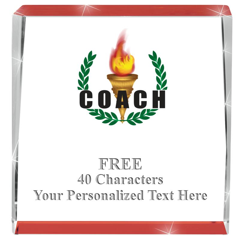 3" SPOTLIGHT RED CRYSTAL